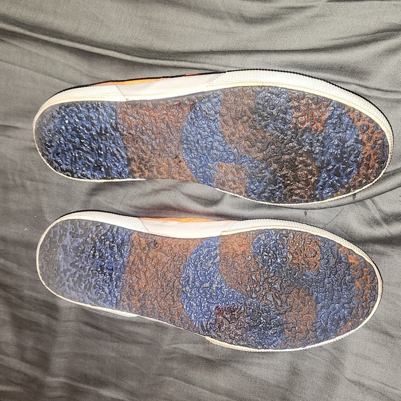 Superga Orange Sneakers US Women's sz 7.5 - Picture 6 of 7